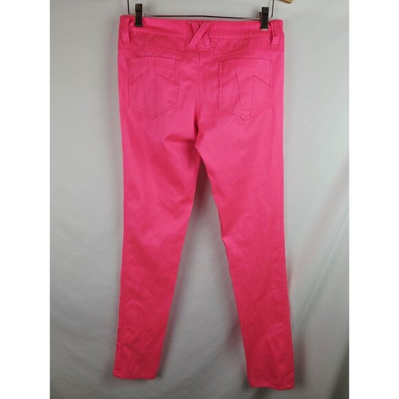 Tripp NYC Daang Goodman  Pants Juniors Size 7 Hot Pink Punk Grunge Goth Straight - Picture 12 of 15